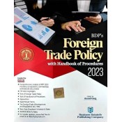 BDP's Foreign Trade Policy with Handbook of Procedures 2023 (FTP) by Anand Garg 